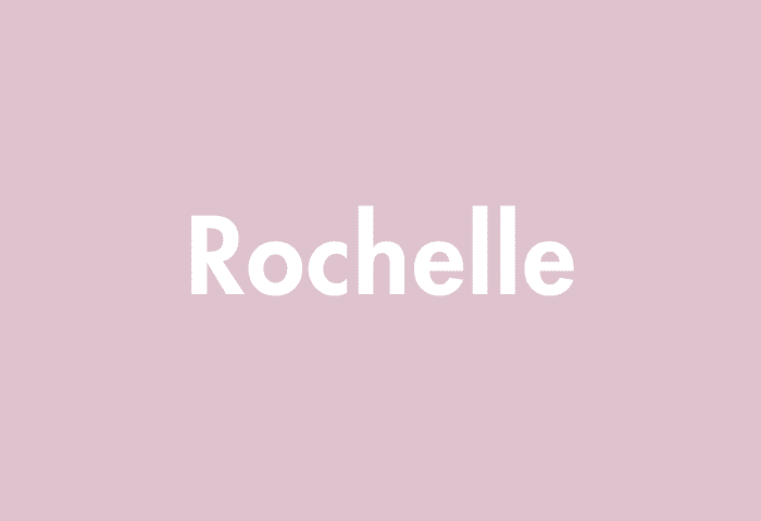 Rochelle meaning
