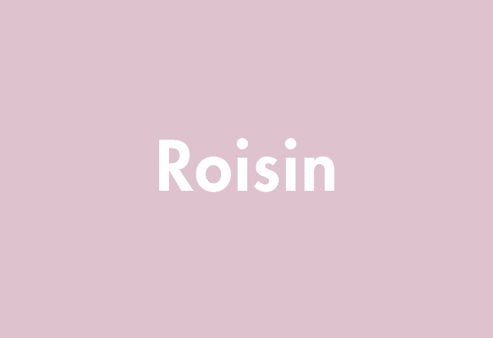 Roisin meaning