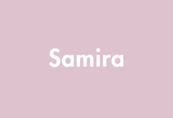 Samira meaning