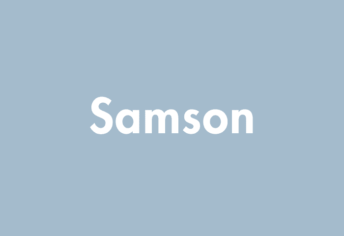 Samson meaning