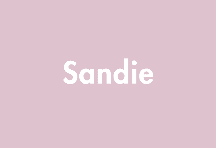 Sandie meaning
