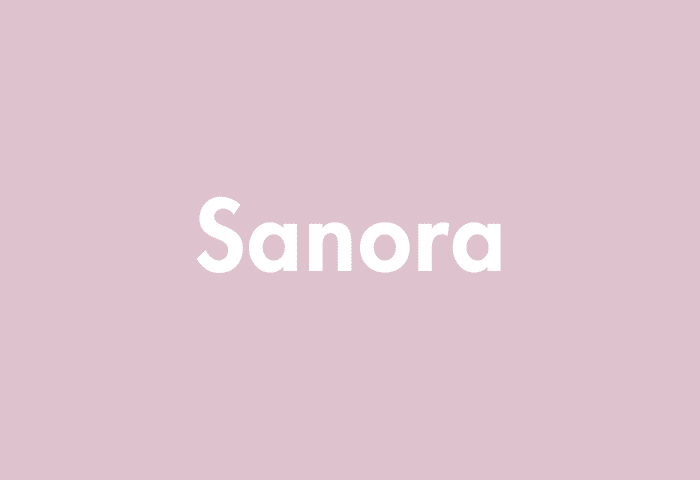 Sanora meaning