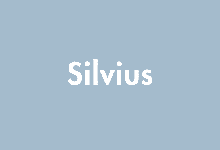 Silvius meaning