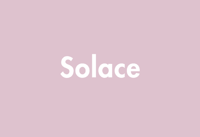 Solace meaning