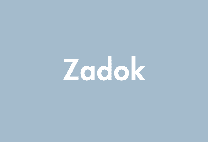 Zadok meaning