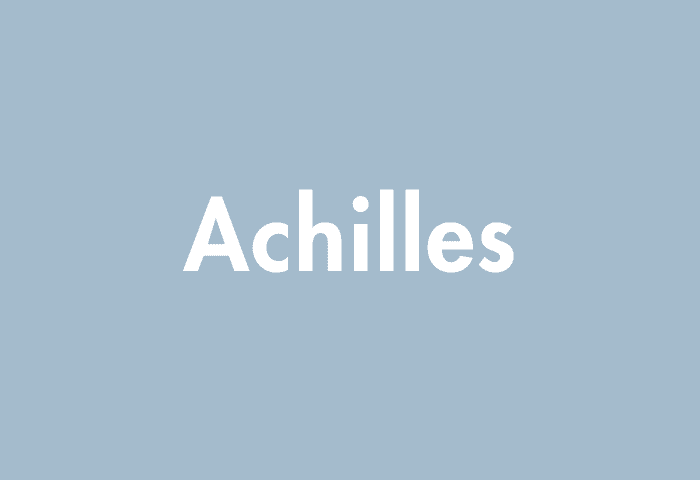 Achilles meaning