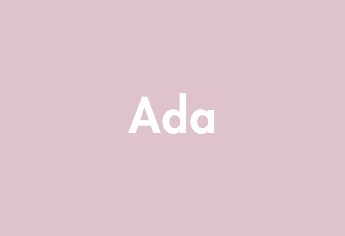 Ada meaning