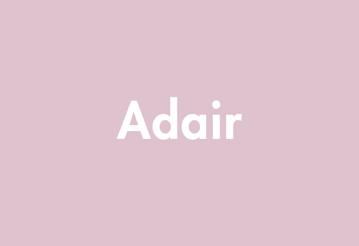 Adair meaning
