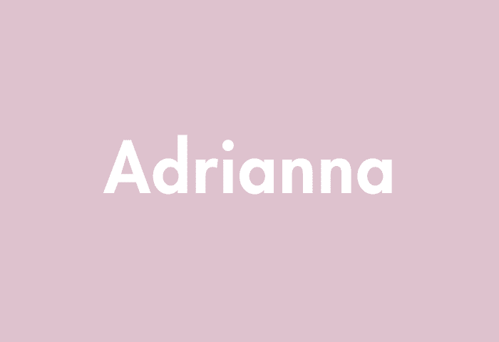 Adrianna meaning