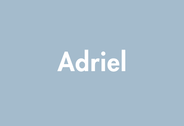 Adriel meaning