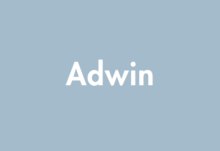 Adwin meaning