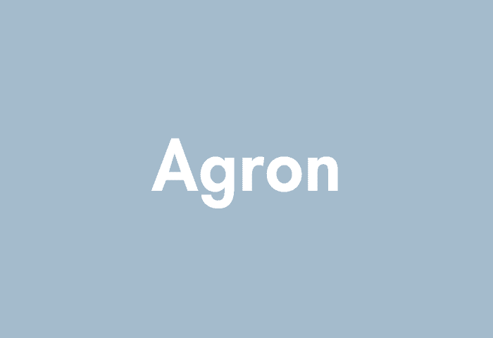 Agron meaning