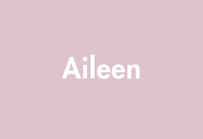 Aileen meaning