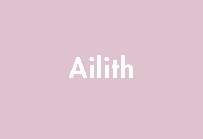 Ailith meaning