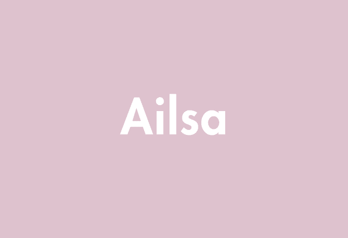 Ailsa meaning