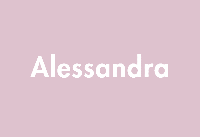Alessandra meaning