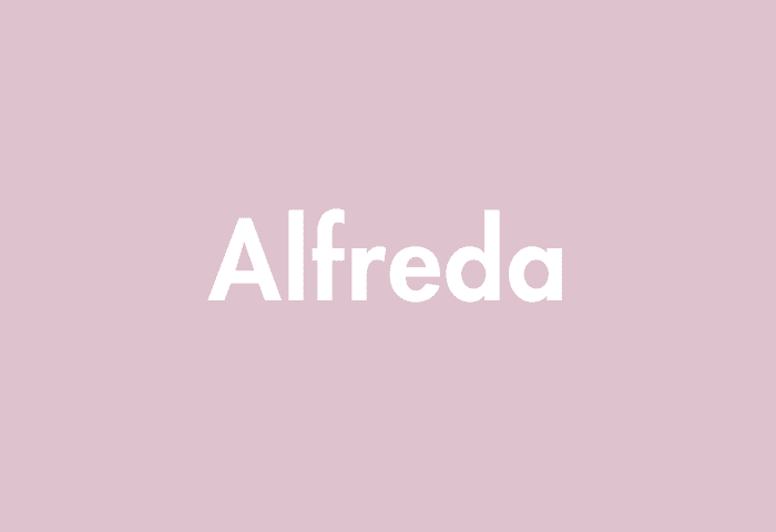 Alfreda meaning