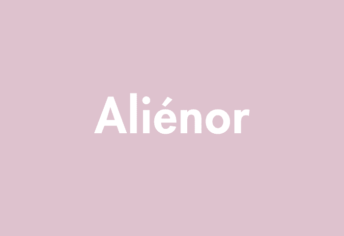 Aliénor meaning