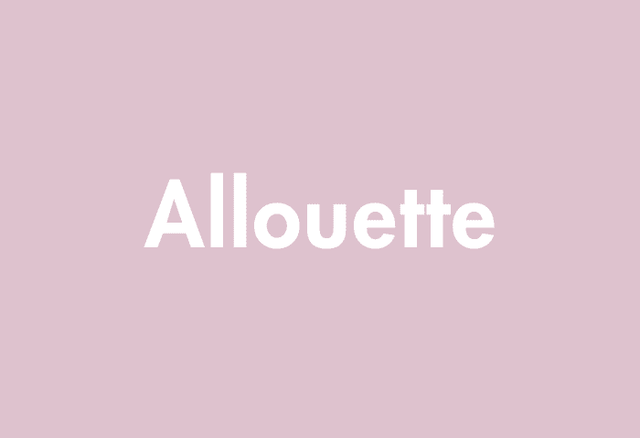 Allouette meaning
