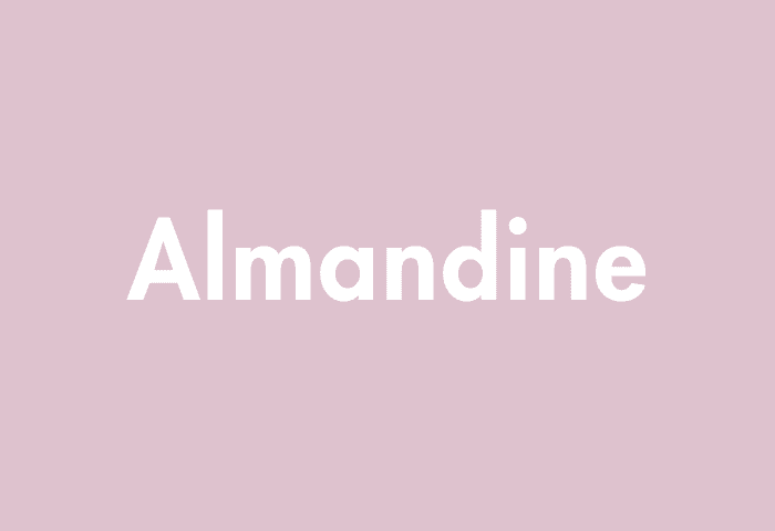 Almandine meaning