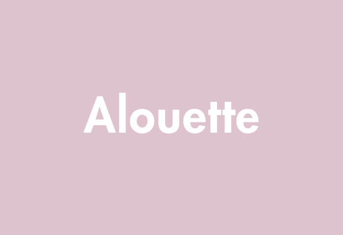 Alouette meaning