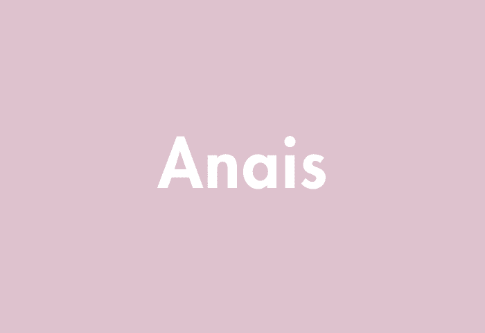 Anais meaning