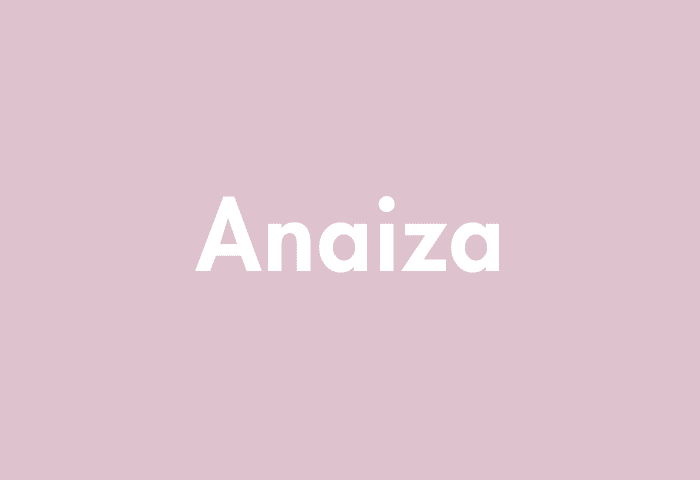 Anaiza meaning