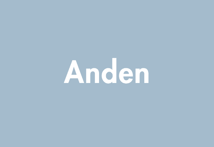 Anden meaning
