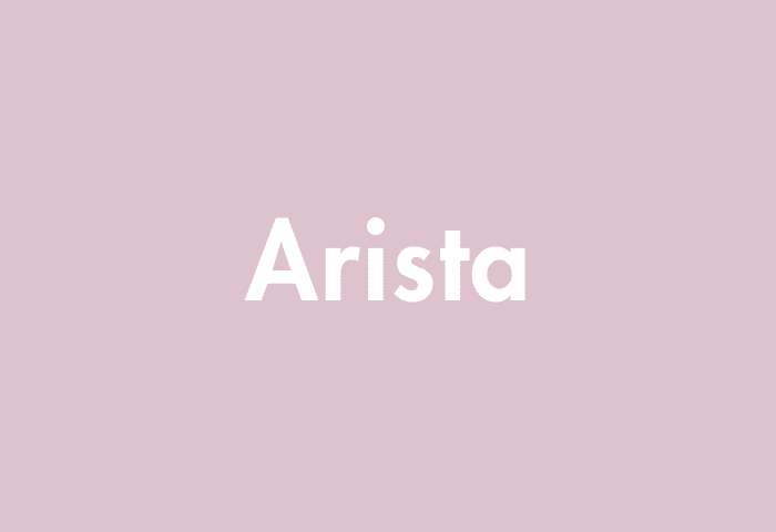 Arista meaning