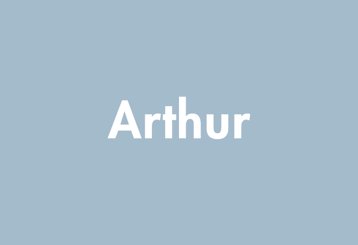 Arthur meaning