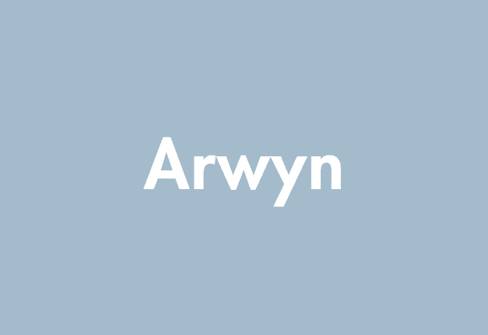 Arwyn meaning