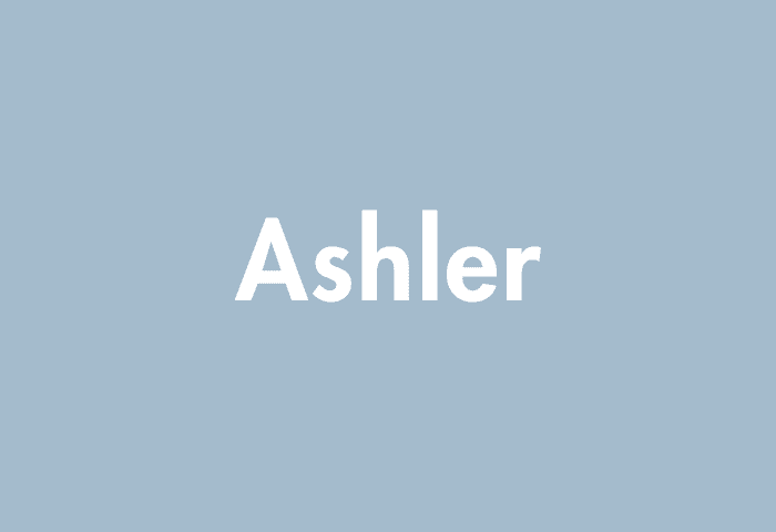 Ashler meaning
