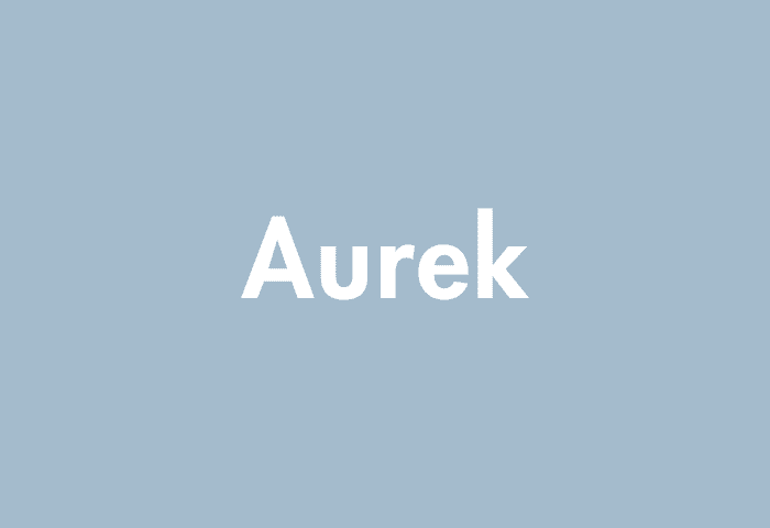 Aurek meaning