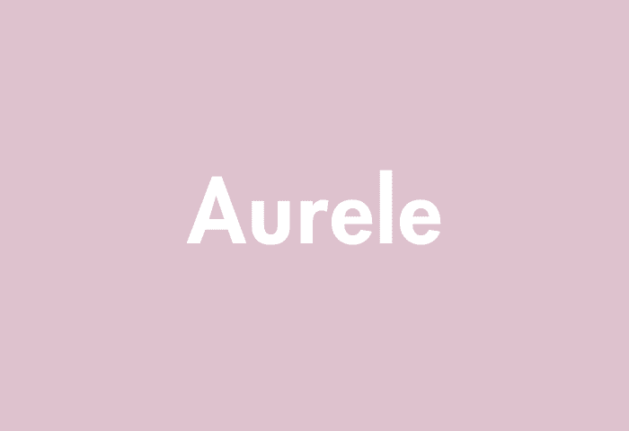 Aurele meaning