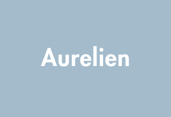 Aurelien meaning