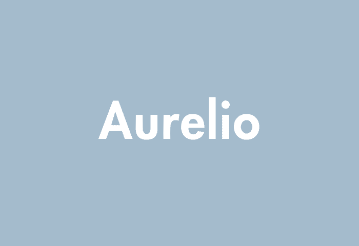 Aurelio meaning