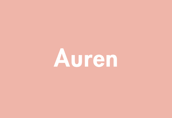 Auren meaning