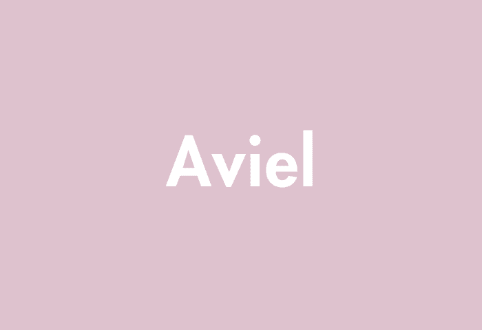 Aviel meaning