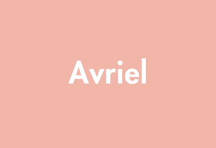 Avriel meaning