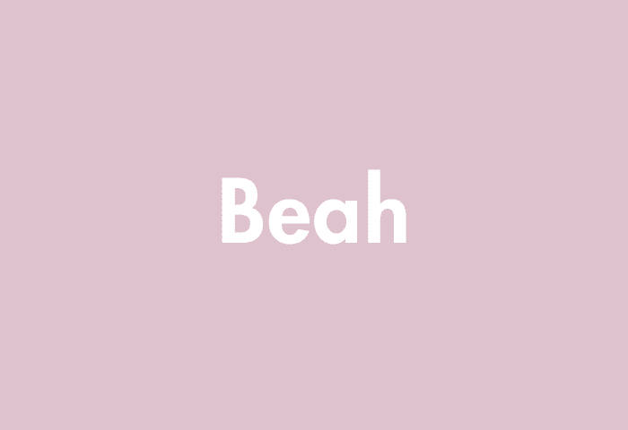 Beah meaning