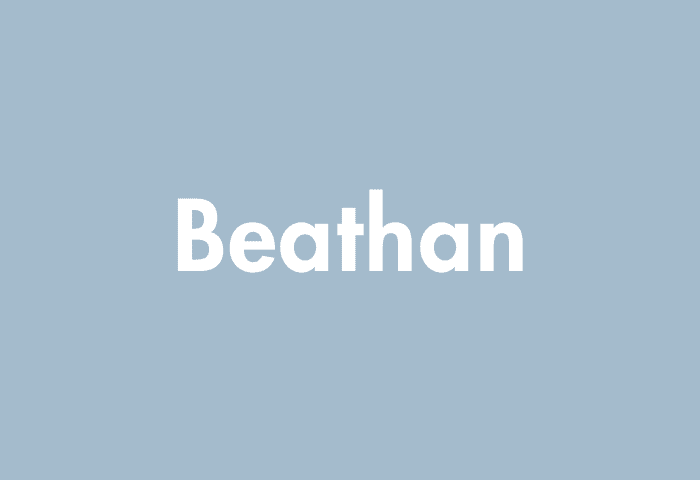 Beathan meaning