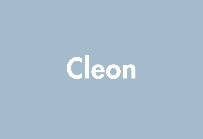 Cleon meaning