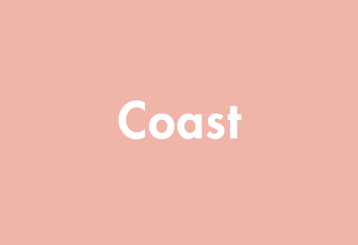 Coast meaning