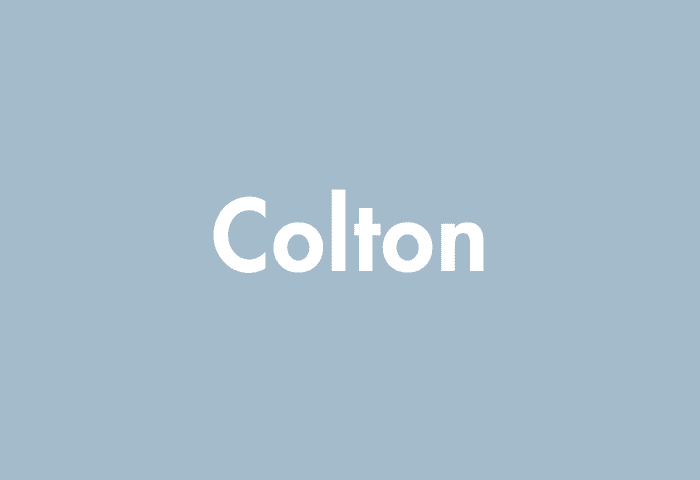 Colton meaning