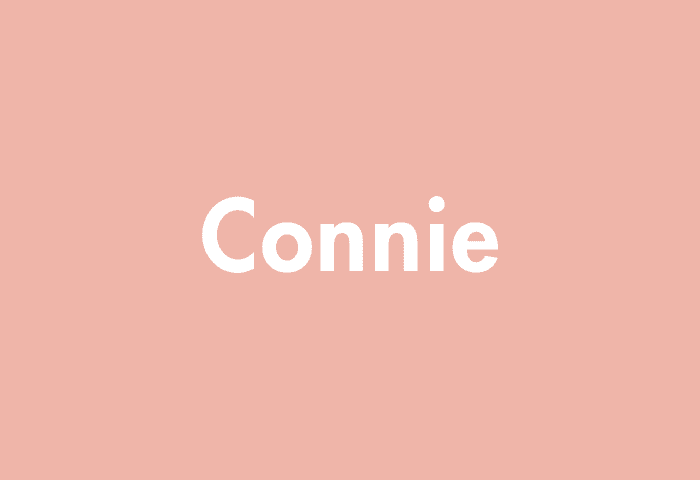 Connie meaning