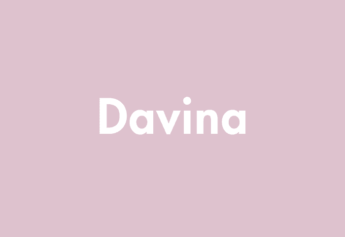 Davina meaning