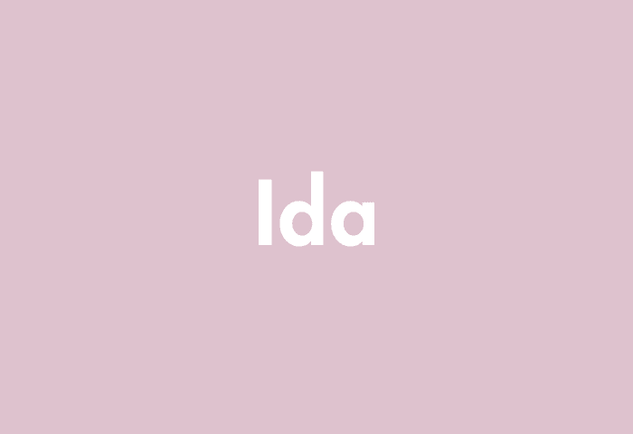 Ida meaning