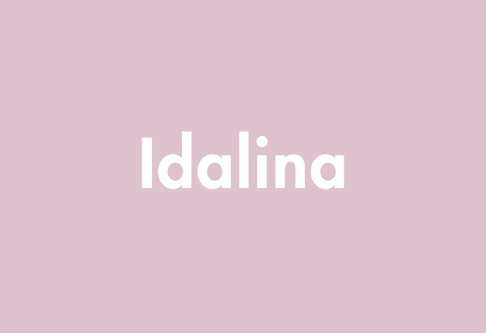 Idalina meaning
