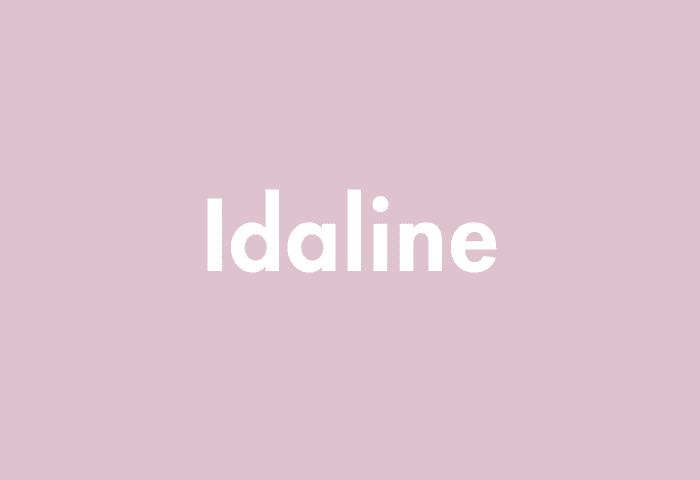 Idaline meaning