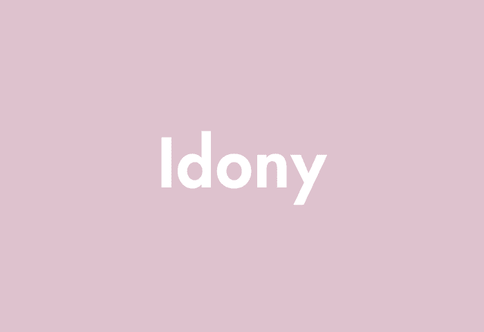 Idony meaning